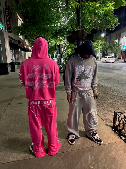 Foreverweird Oversized Sweats Pink